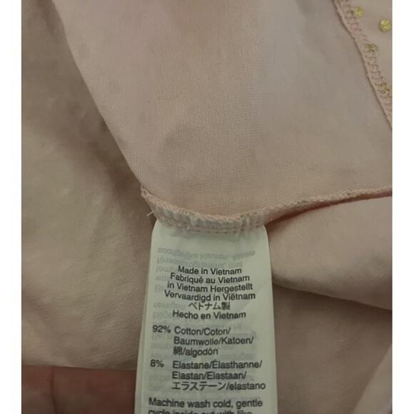 NWT Crewcuts Pink/Gold Polka Dot Turtleneck Knit Dress Girl's Size 7 - Picture 6 of 6